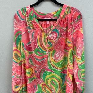 Lilly Pulitzer Large Elsa top in All Nighter